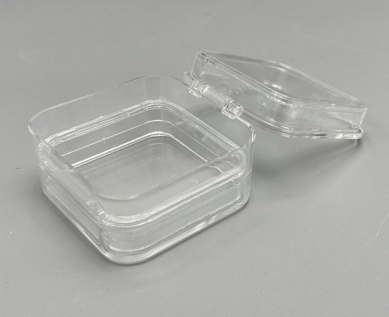 Denture Storage Box Plastic denture Tooth Boxes Membrane Tooth Clear Display