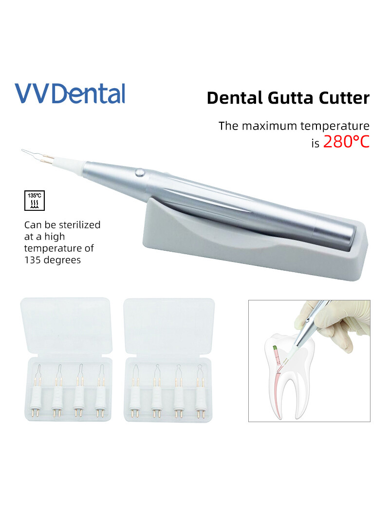 Dental Gutta Percha Cutting Heated Metal Body Gum Cutter Obturation System