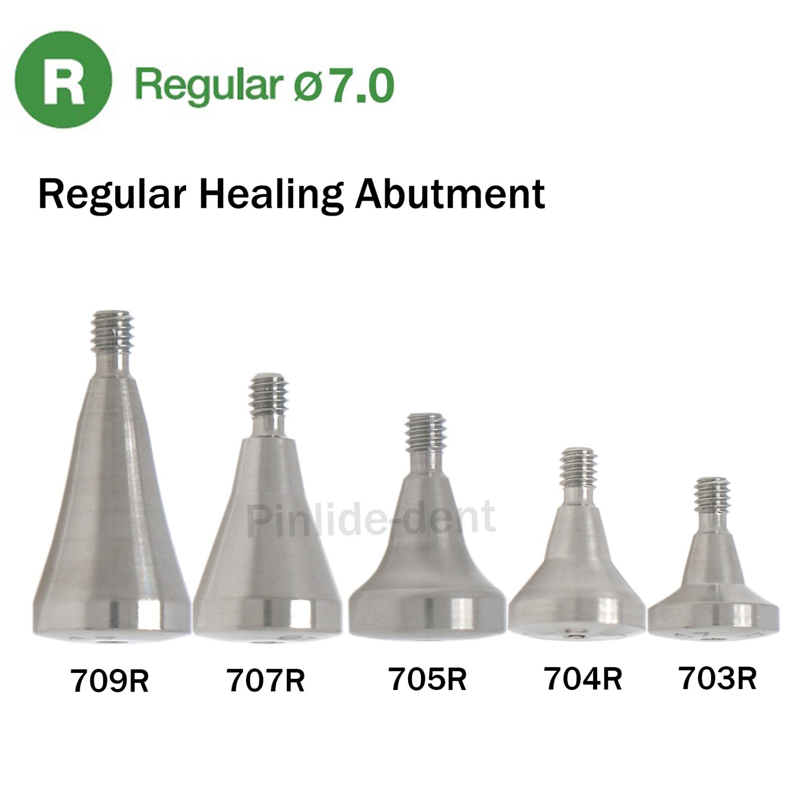 Dental Healing Abutment Caps Regular Mini Cover Screw Platform Fits Oss Hiossen