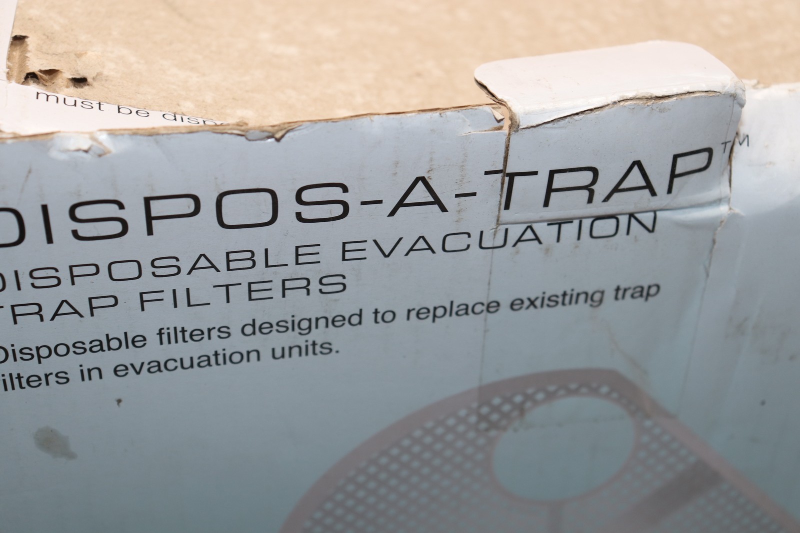 (144-Pk) Dispos-A-Trap Evacuation Traps #5505