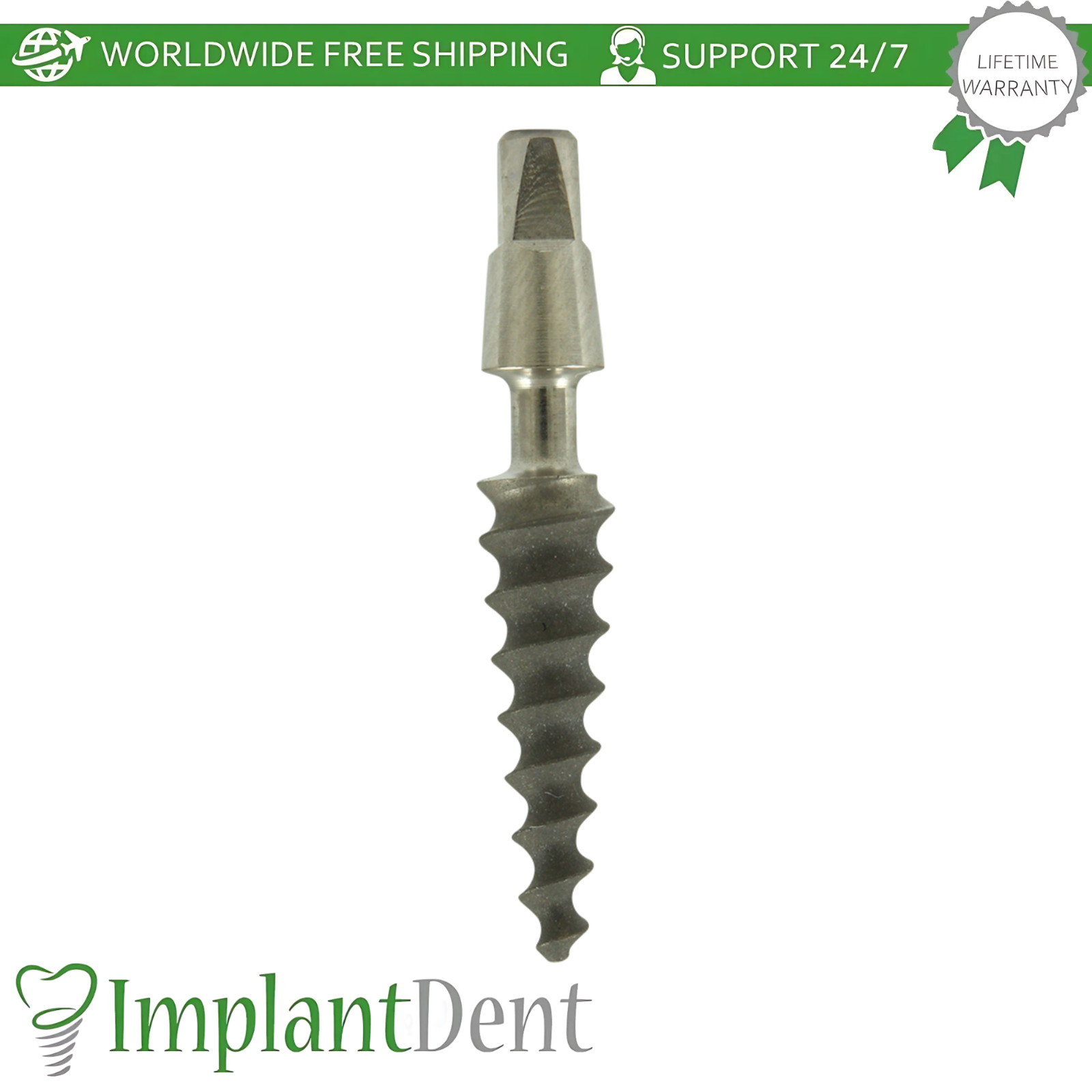 Dental OPIB Flexible Neck One Piece Fixture System RBM Immediate Loading