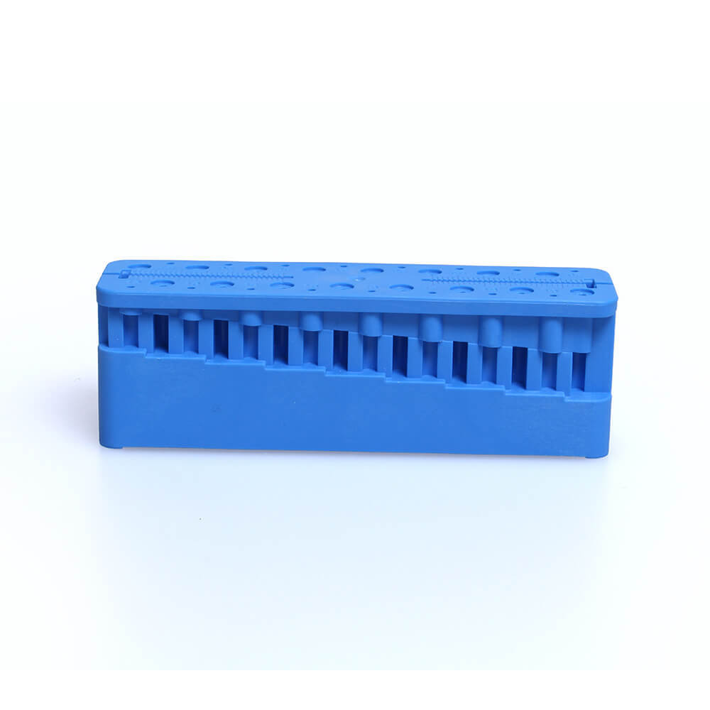 1 Set Dental Instrument Root Canal Endo Block Files Measurement Measuring Ruler