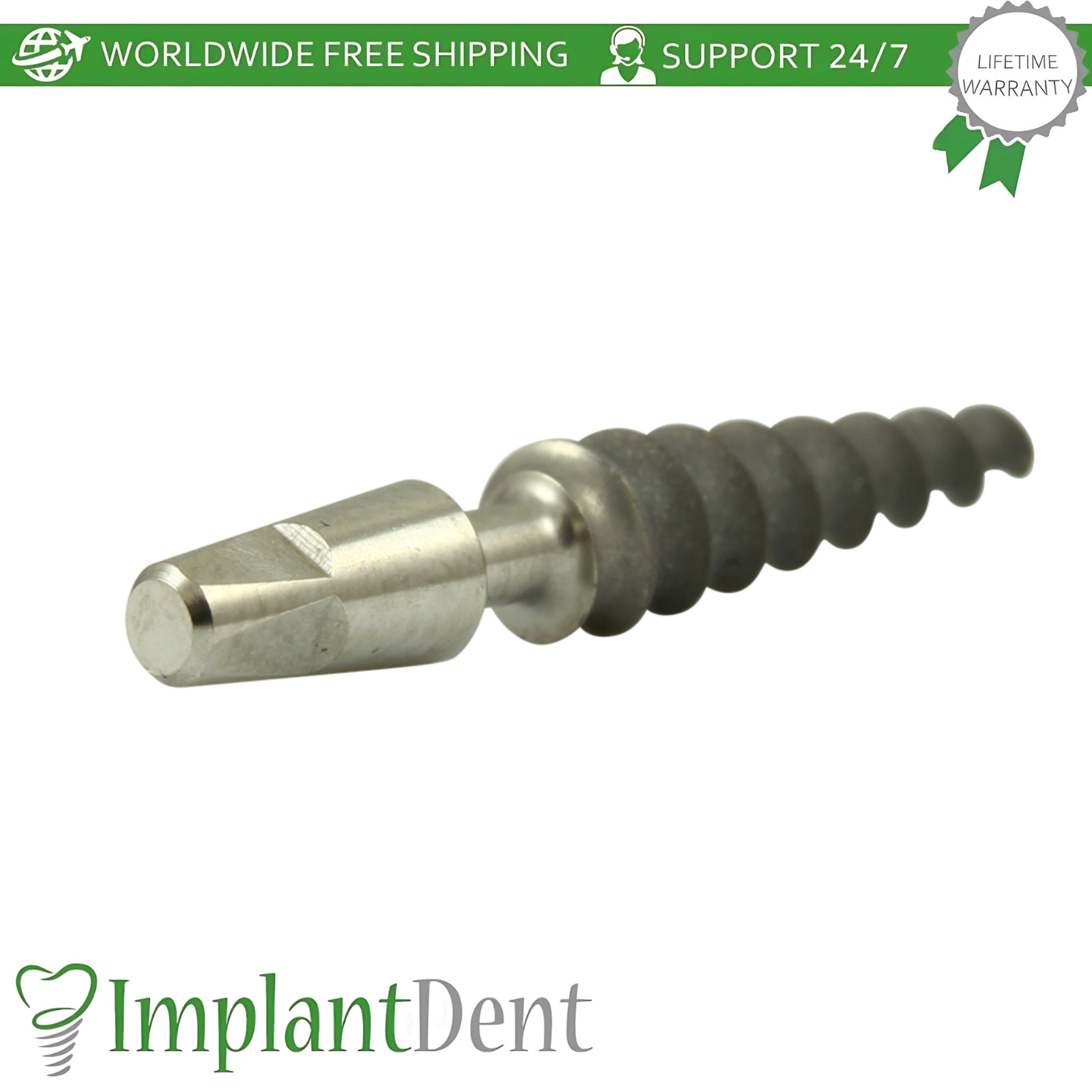 Dental OPIB Flexible Neck One Piece Fixture System RBM Immediate Loading