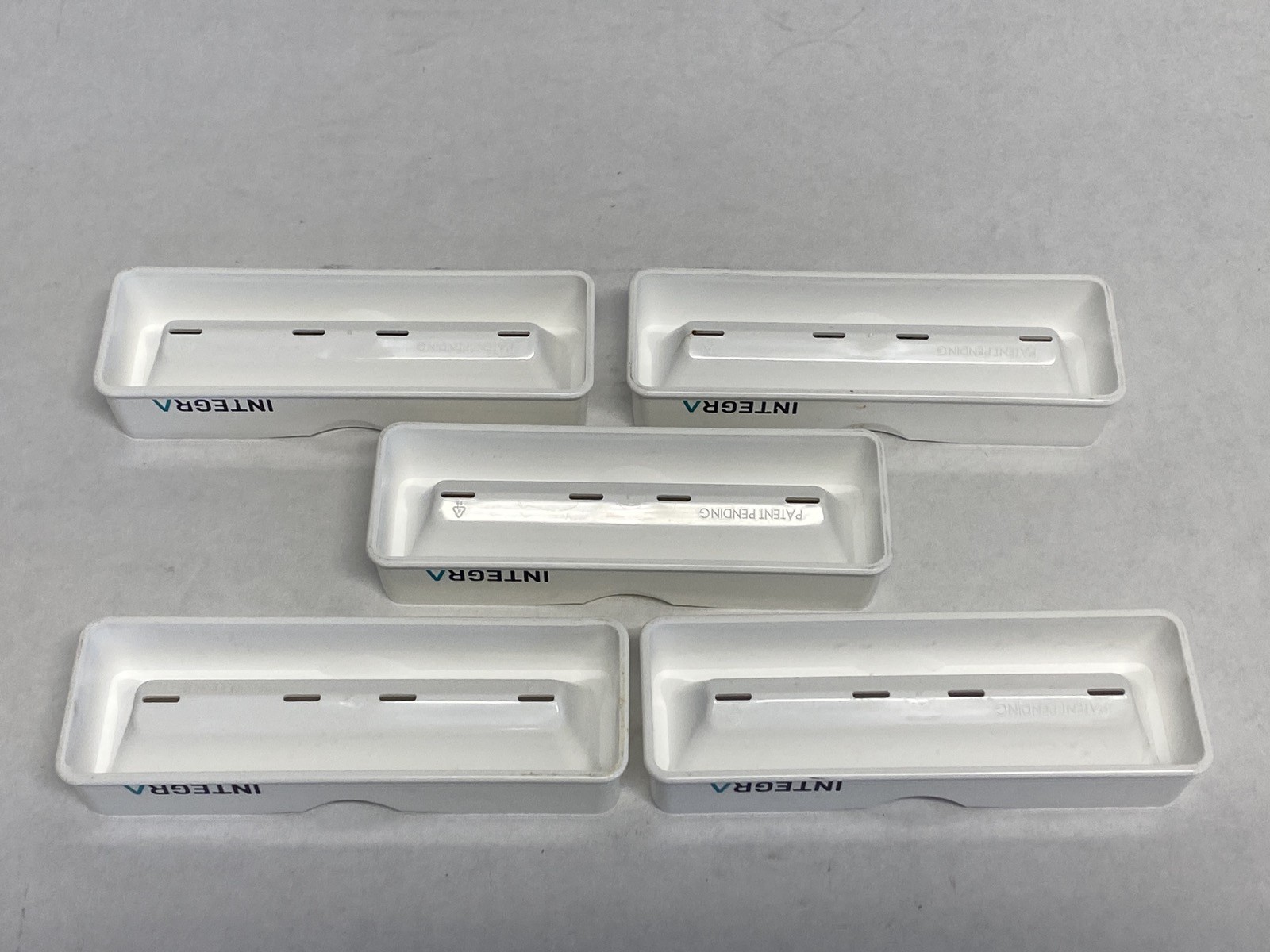 (Lot of 5) INTEGRA 25mL Reusable Polystyrene Reagent Reservoir Base 4304