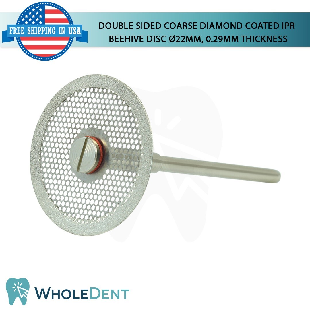 Ortho Dental Coarse Double Sided Diamond Coated Disc IPR Separator Ø22mm, 0.29