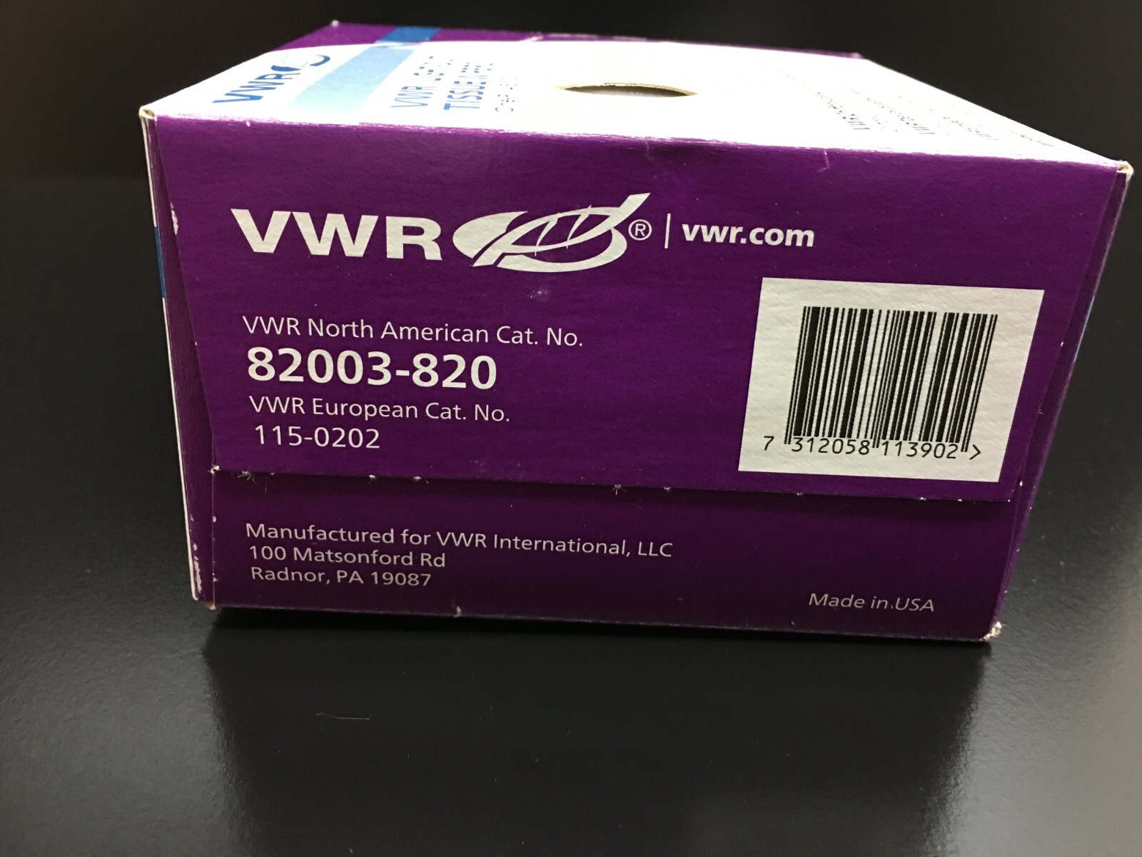 VWR Cat No 82003-820 Light Duty Tissue Wipers