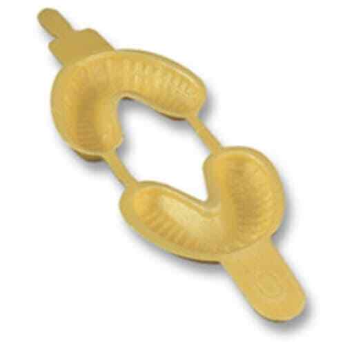 Plasdent Fluoride Trays – Double Arch, Small Yellow 100/Pk