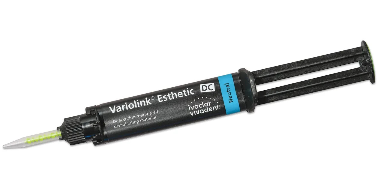 Ivoclar Vivadent 666124 Variolink Esthetic DC Luting Dental Cement Warm 9Gm