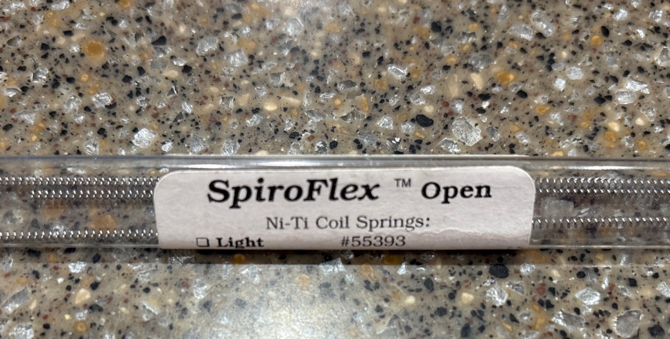 Ni- Ti Molar- Distalizing Spring , Pkg Of 3, 7 Inches