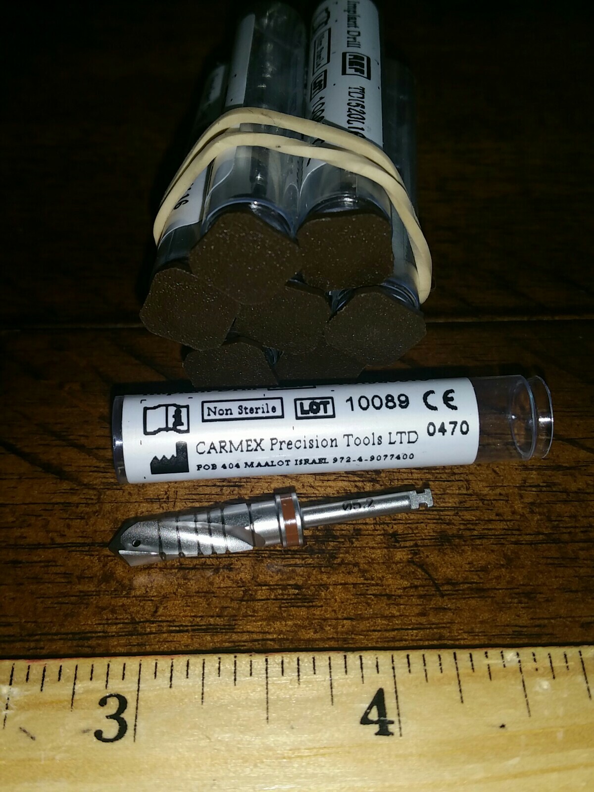 Dental Implant Drill External Irrigation Carmex Cylindrical Surgical Ø5.2mm