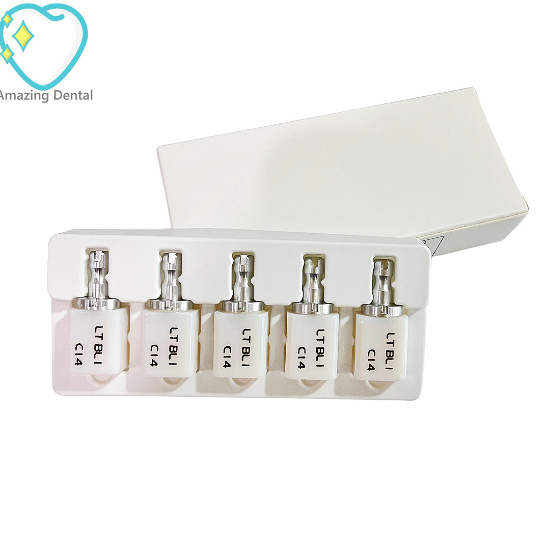 Dental C14 Emax Glass Ceramic Blocks CAD/CAM Cerec Blocks LT A1 A2 A3 A3.5 BL1