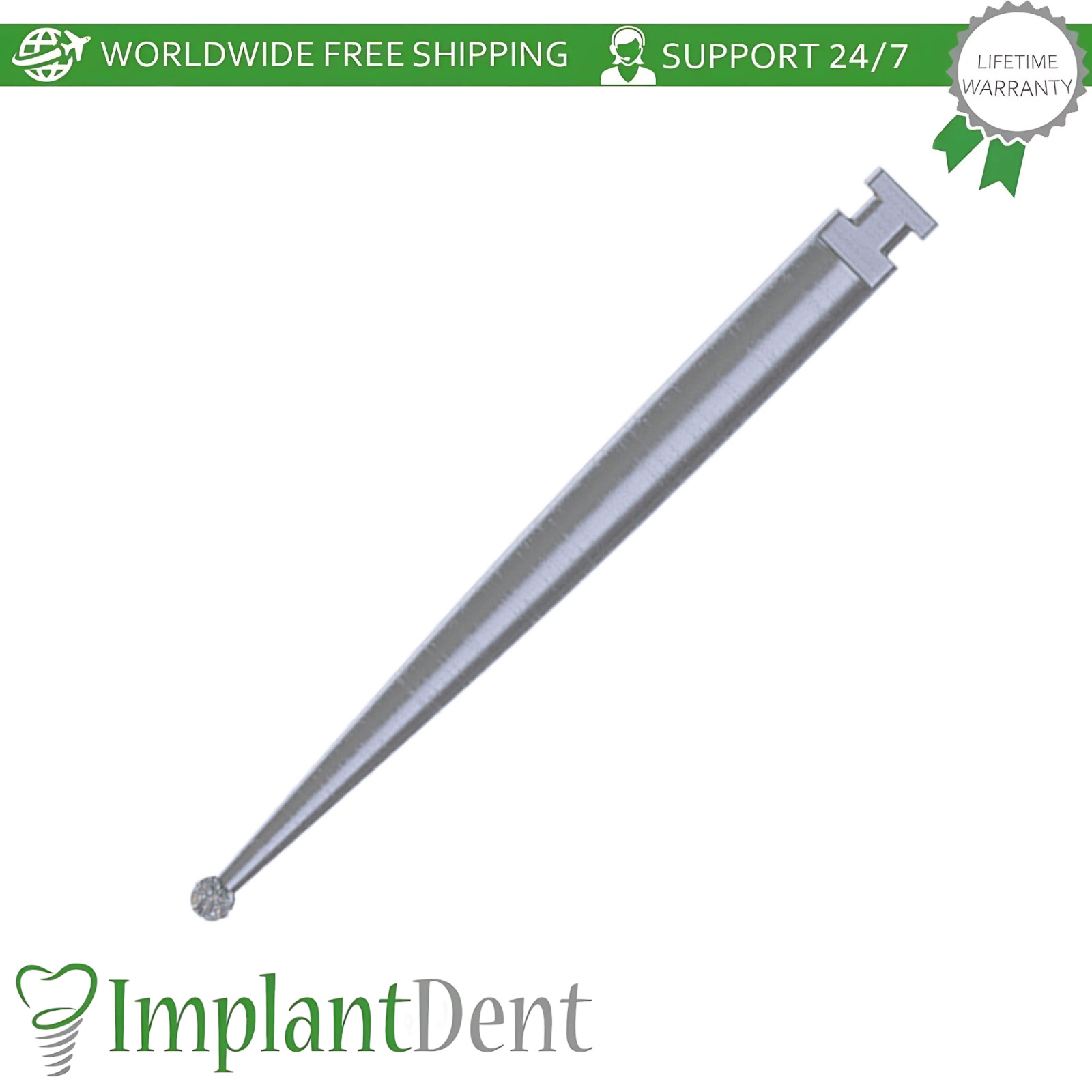 DegranuIation B0NE Dental Burs Kit Stainless Steel Multi-Task Dentistry Tool