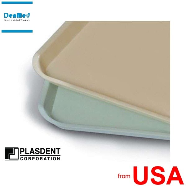 PLASDENT Set-up Tray Flat Size B (Ritter)- Pastel Baby BLUE, Plastic, 13 423864
