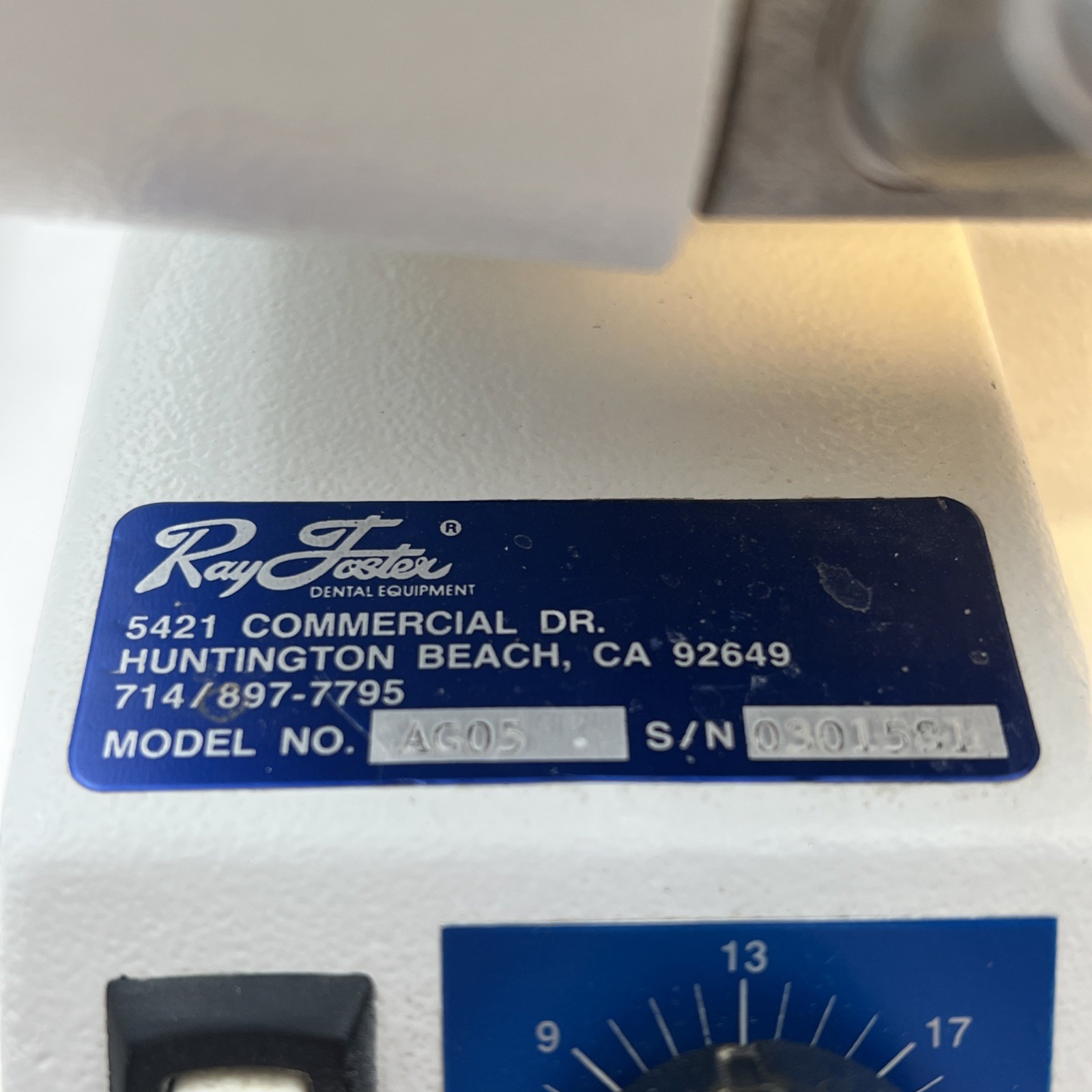 ⭐️Ray Foster AG05 Dental Alloy Grinder High Speed TESTED⭐️