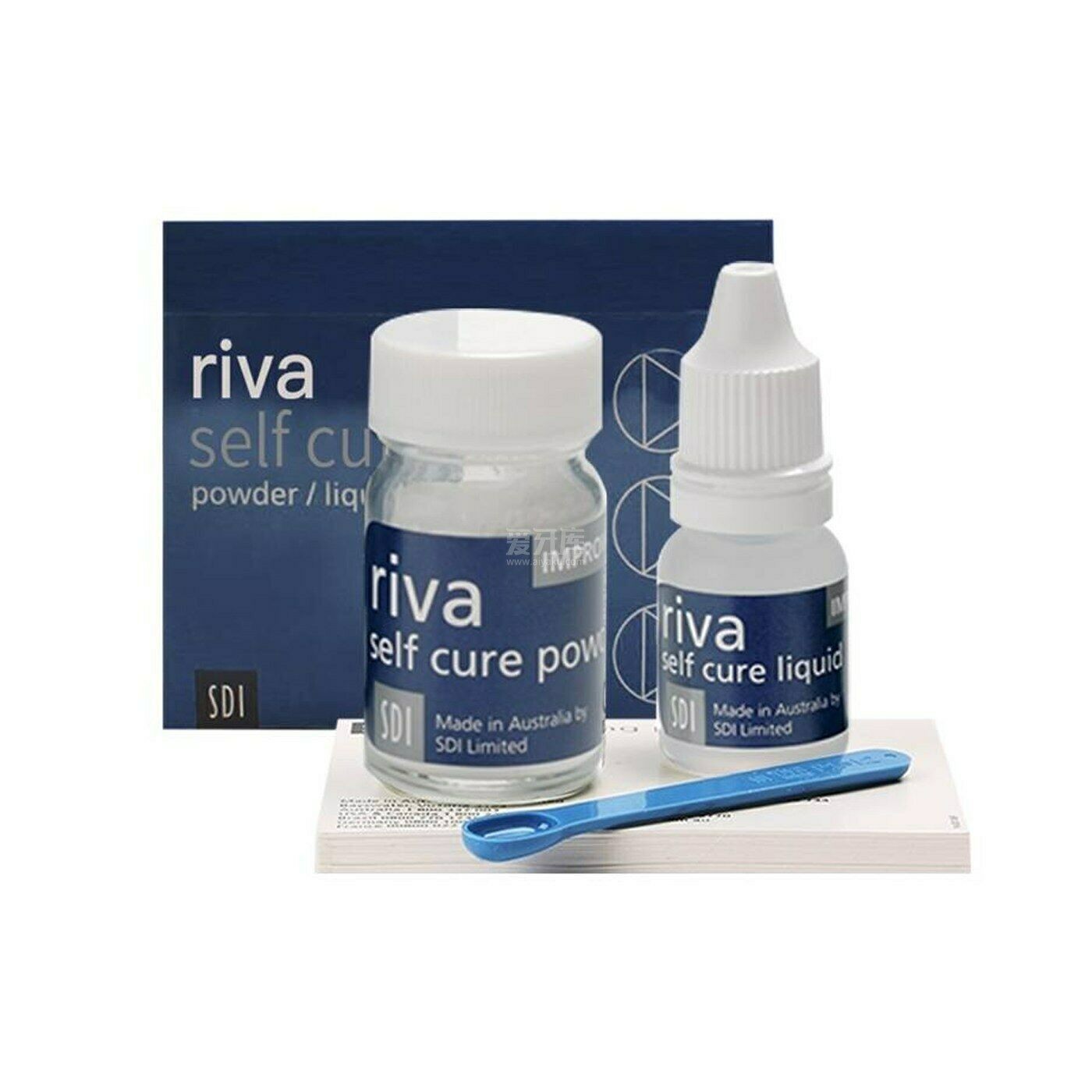 SDI Riva GIC Filling Restorative Core Buildup 15g Powder + 8g Liquid – Free ship