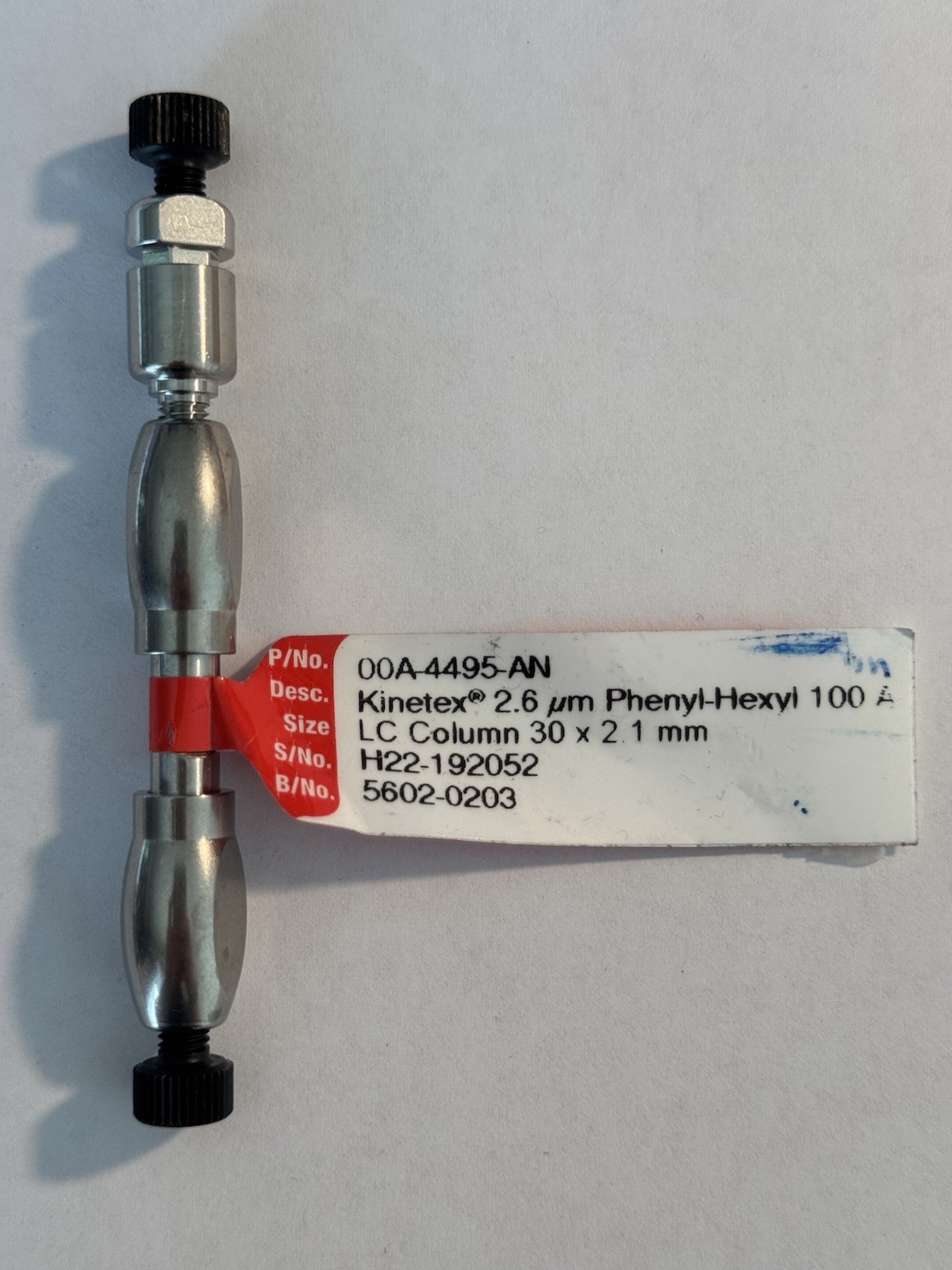 Phenomenex Kinetex 2.6 µm Phenyl-Hexyl 100Å, LC Column 30 x 2.1 mm (00A-4495-AN)