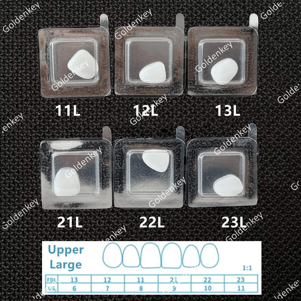 Dental Tooth Veneers Composite Ceramic Whitening Fast Quick Veneers Upper L/M/S