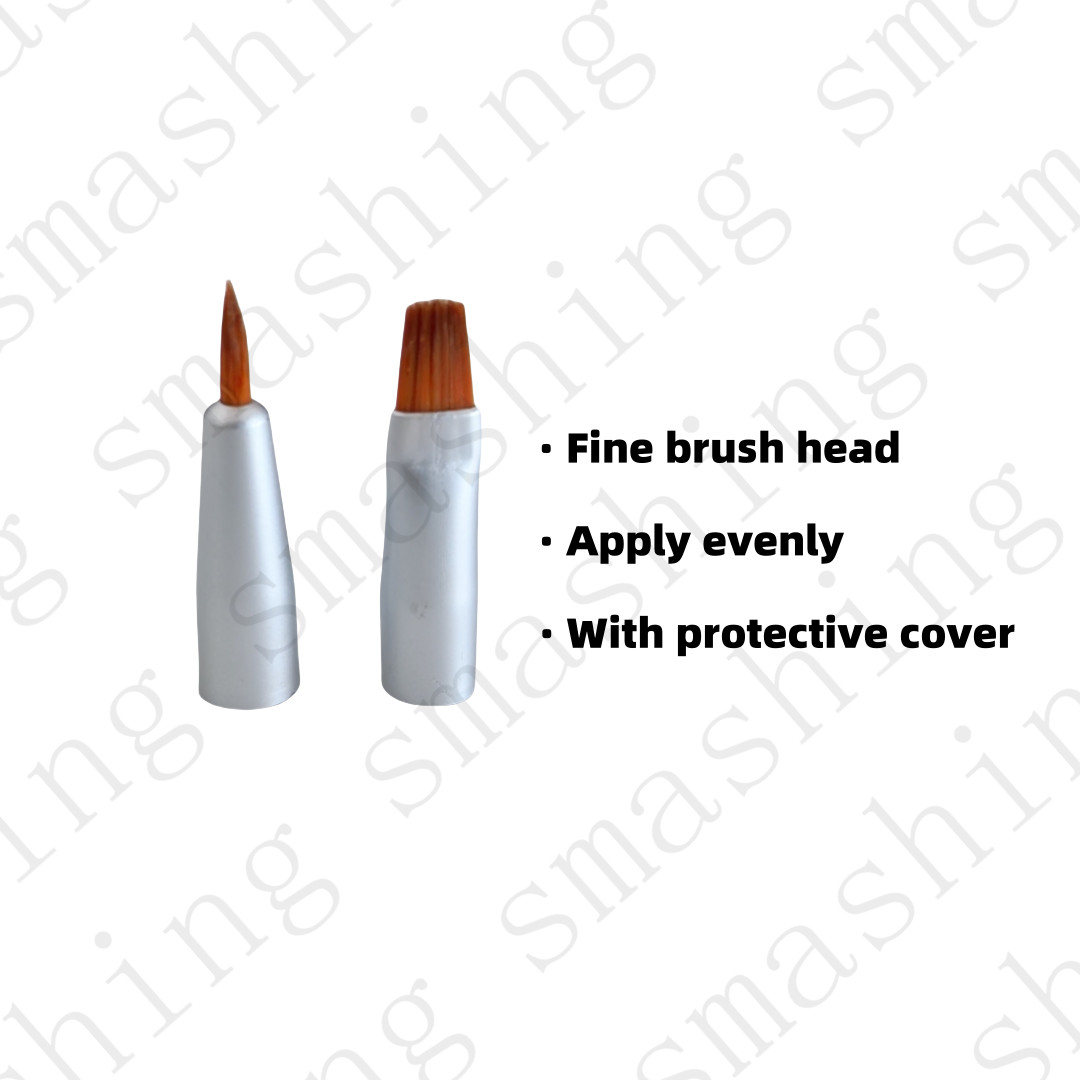 Dental Brush Pen Replaceable Brushes Head Straight Curved Head Mini Micro Brush