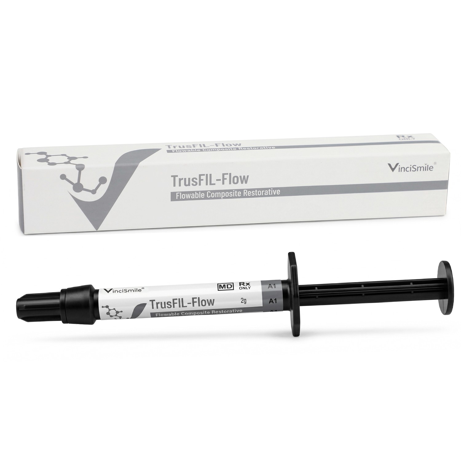Vincismile TrusFIL-Flow Flowable Composite Restorative 2g 10 Tips