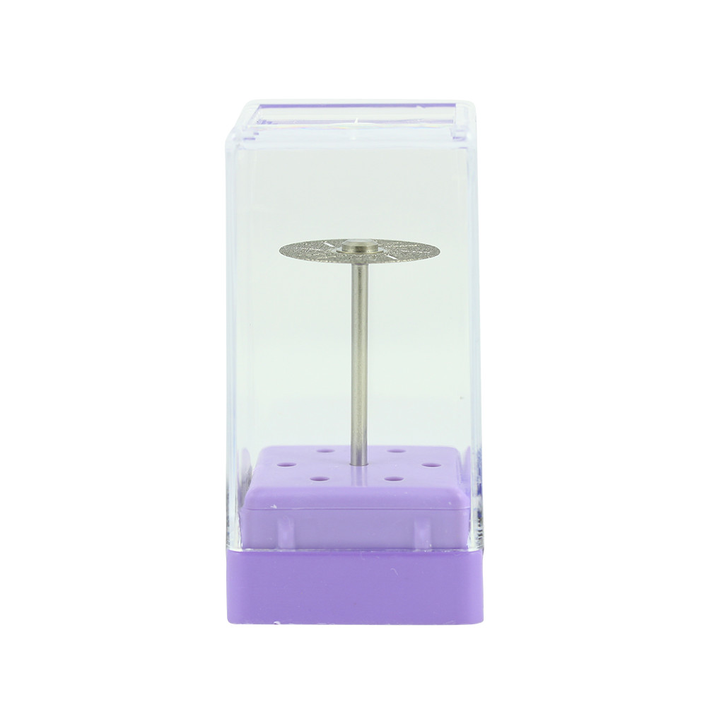 Dental MDT Fine Grit Diamond Coated Double Sided Disc Ø22mm + Mandrel T0.3mm