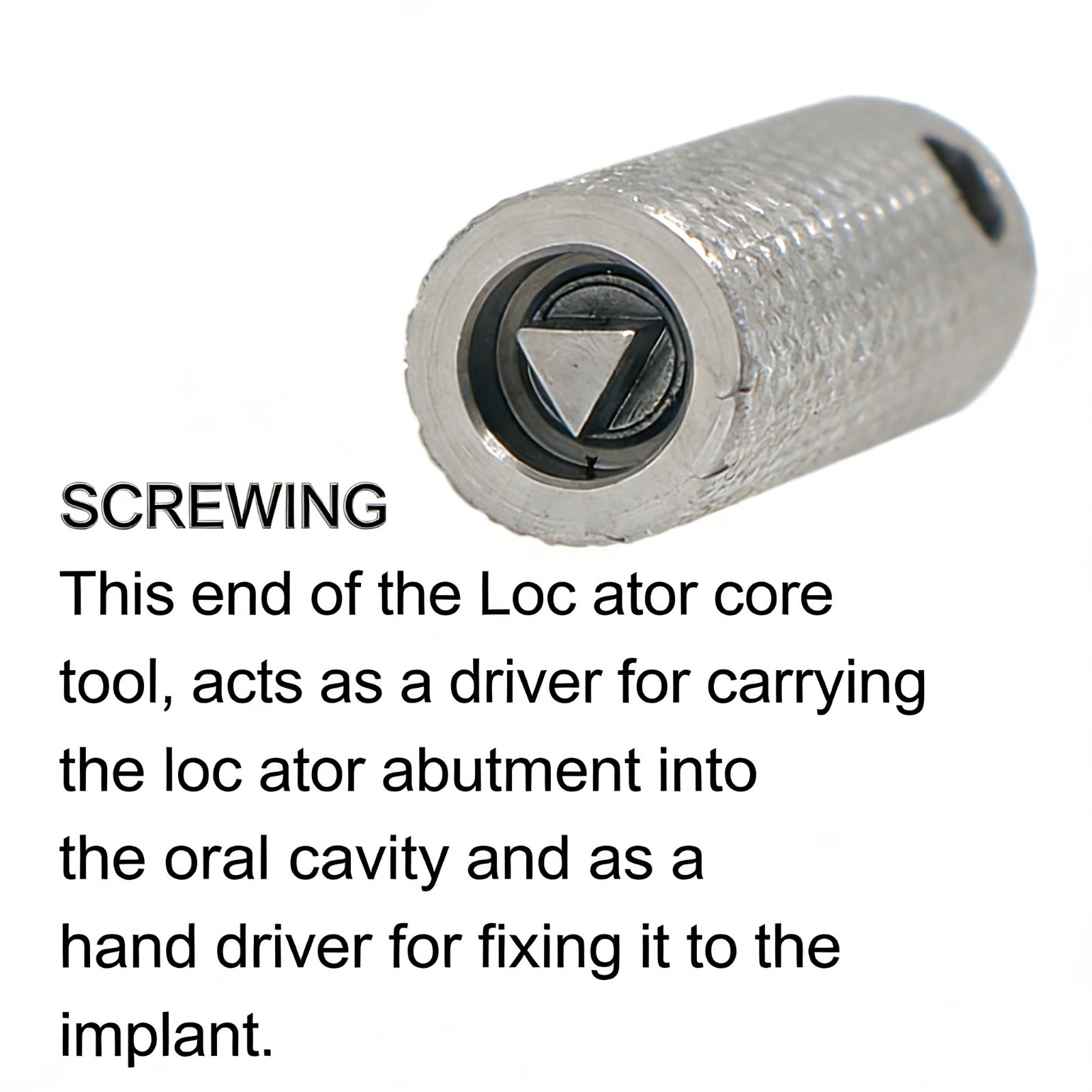 US Silver Dental Zest LOCATOR Classic 3-in-1 Core Tool For Legacy Locator Anchor