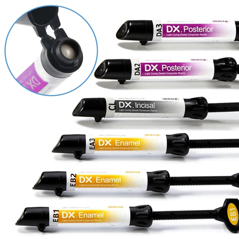 Dental DX.Enamel Nano Hybrid Light Cure Composite Resin Teeth Whitening Kit