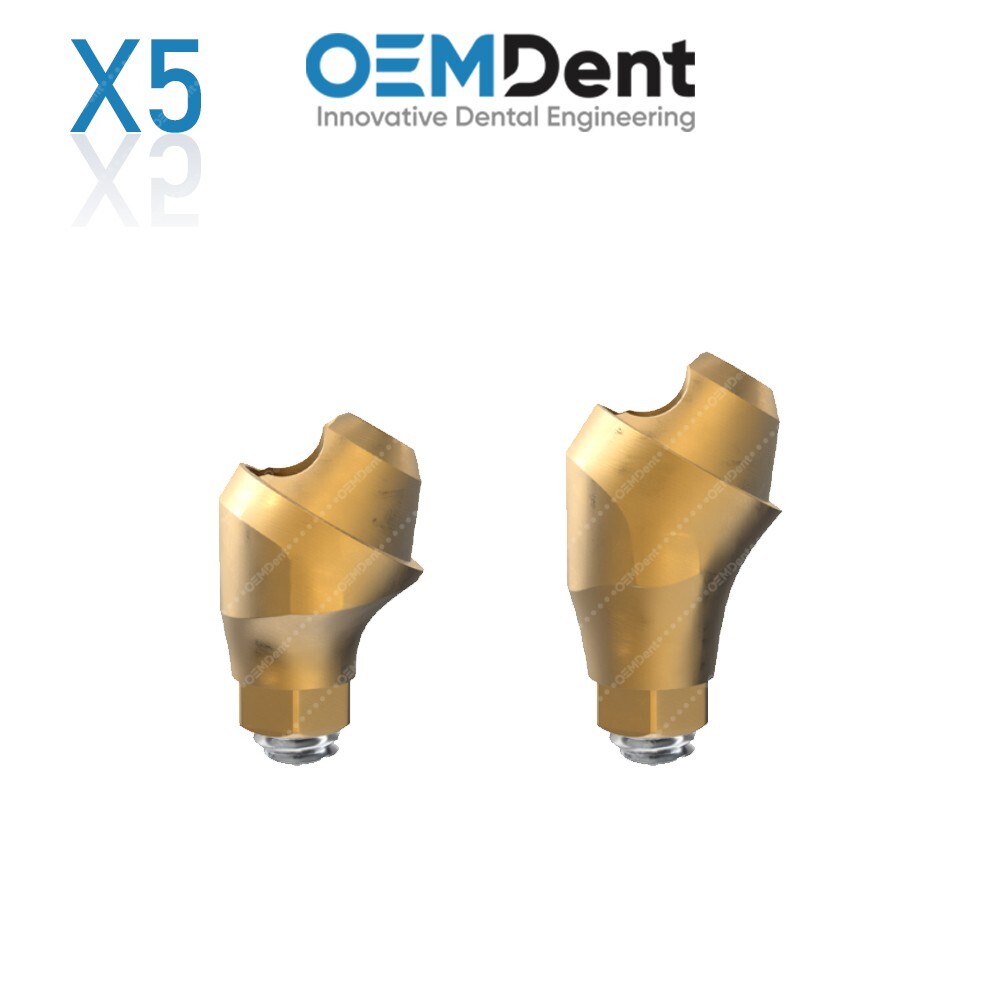 X5 Angulated Multi Unit 30° 1.6mm Abutment RP Nobel Active® Compatible Conical