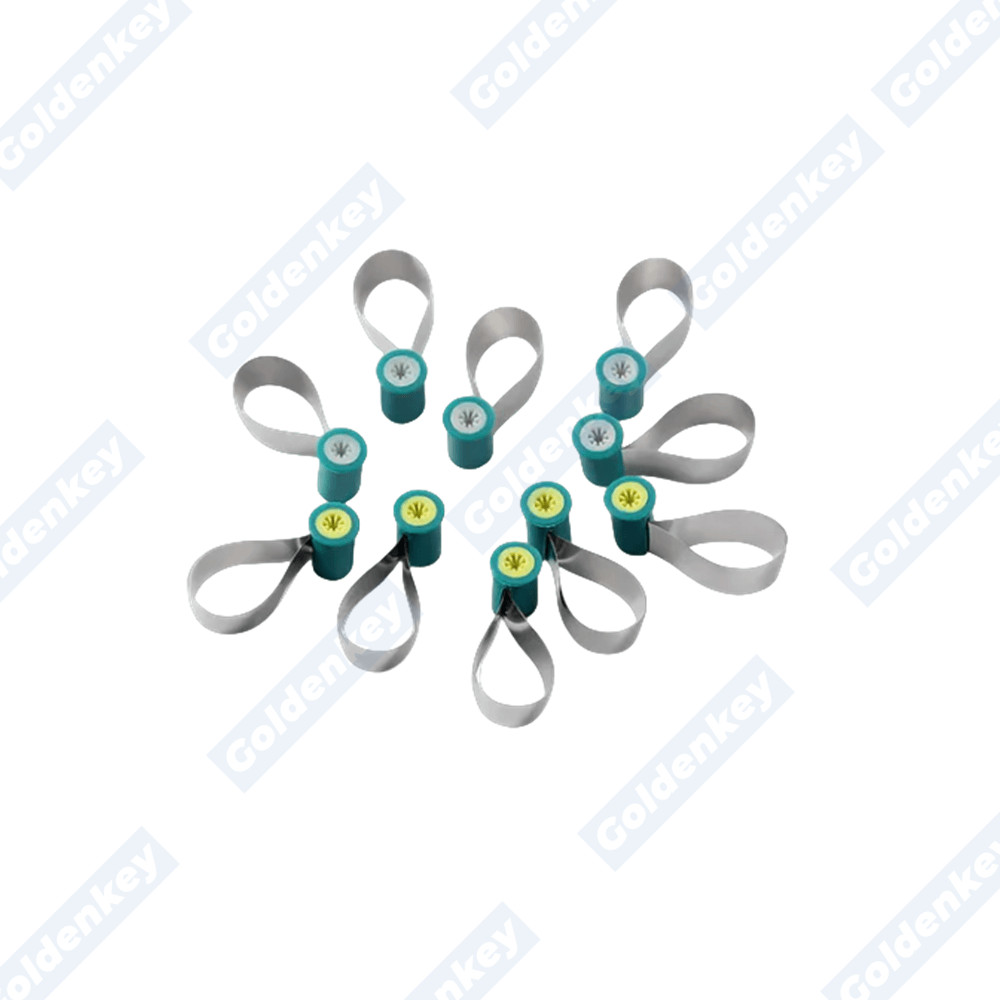 Dental Matrix Bands Reel Matrices M6 Metal Double-Side Anatomically Shaped Soft
