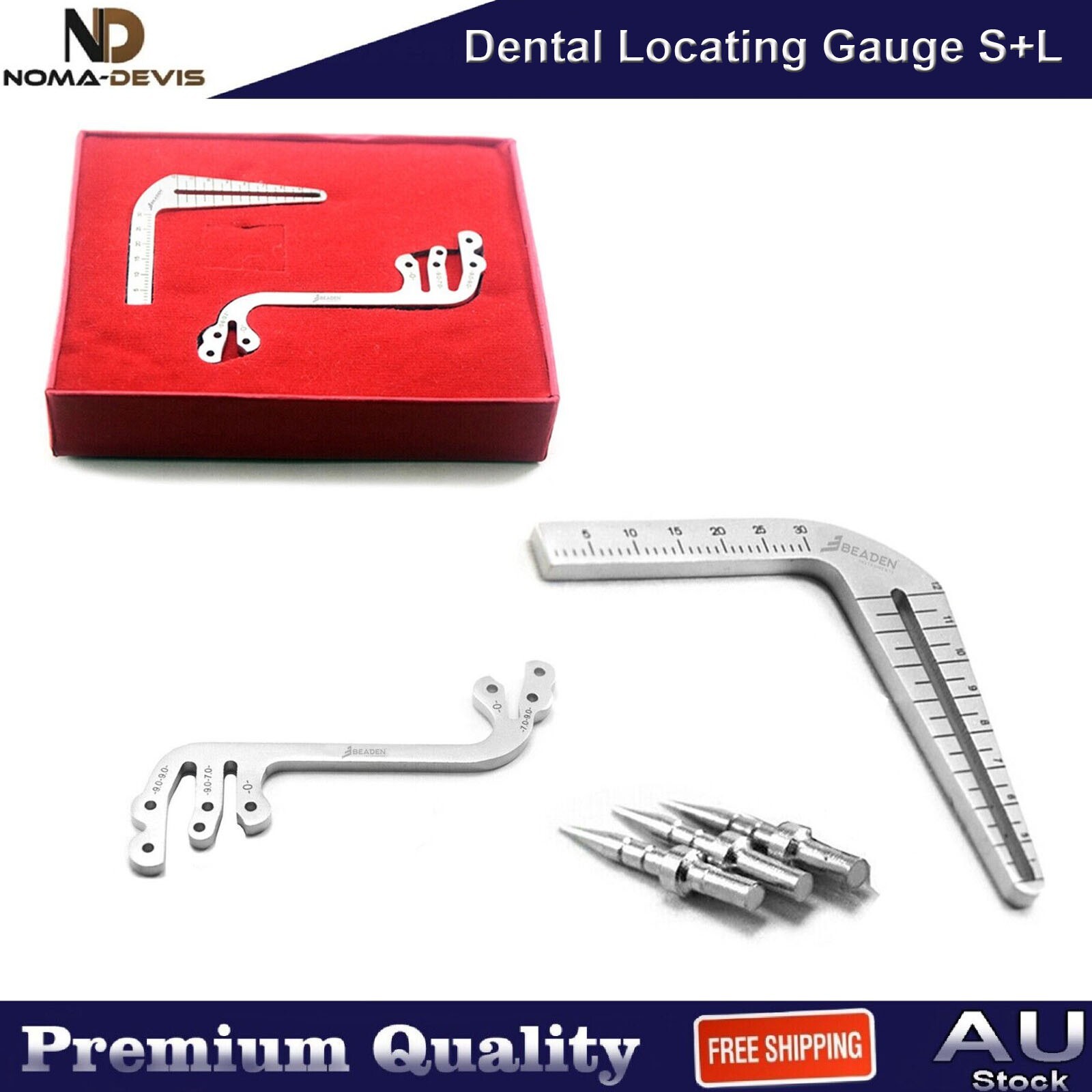 Dental Locating Gauge S+L Surgical Drilling Implant Locator Guide Depth Pin CE