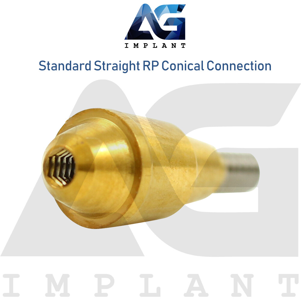 Standard Multi Unit Prosthetic System Conical Connection RP Titanium Set