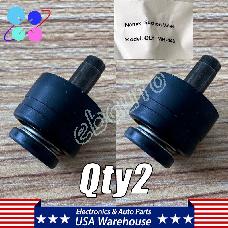 2* Suction Valves Button MH-443 MH443 Replace For Olympus 140/160/180/190 Series