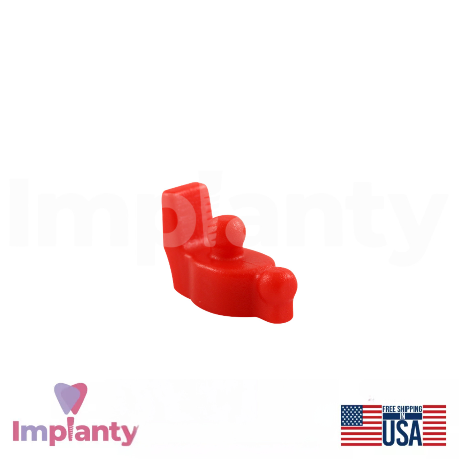 Dental OT Unilateral Extracoronal Attachment Kit Ball Micro Sized Silicone Caps