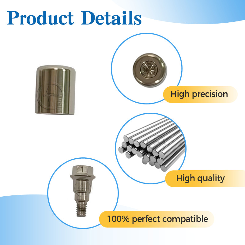 4-20 pcs Healing cap comfort cap for Multi unit fit to C-TECH Omni system D4.1mm