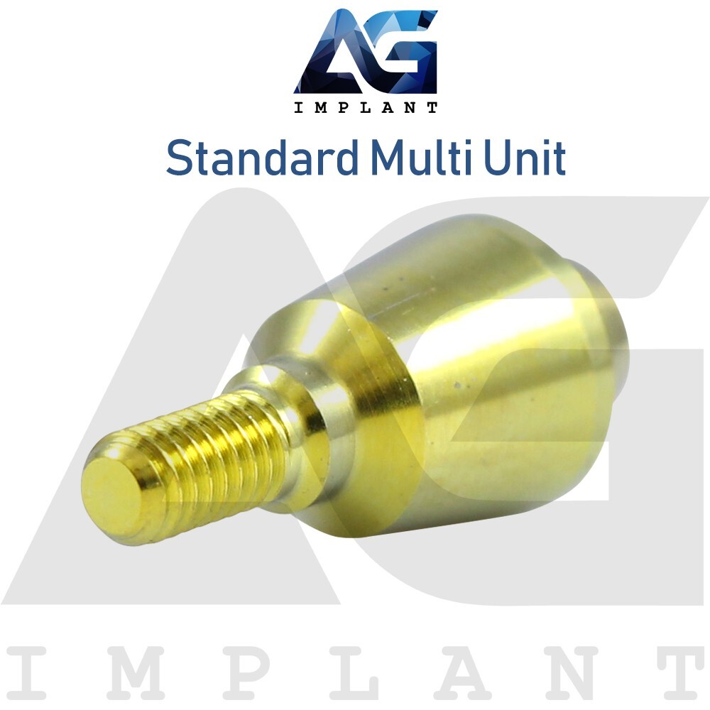 5 Standard Multi Unit 1.6 Prosthetic System Full Kit Int Hex Titanium New