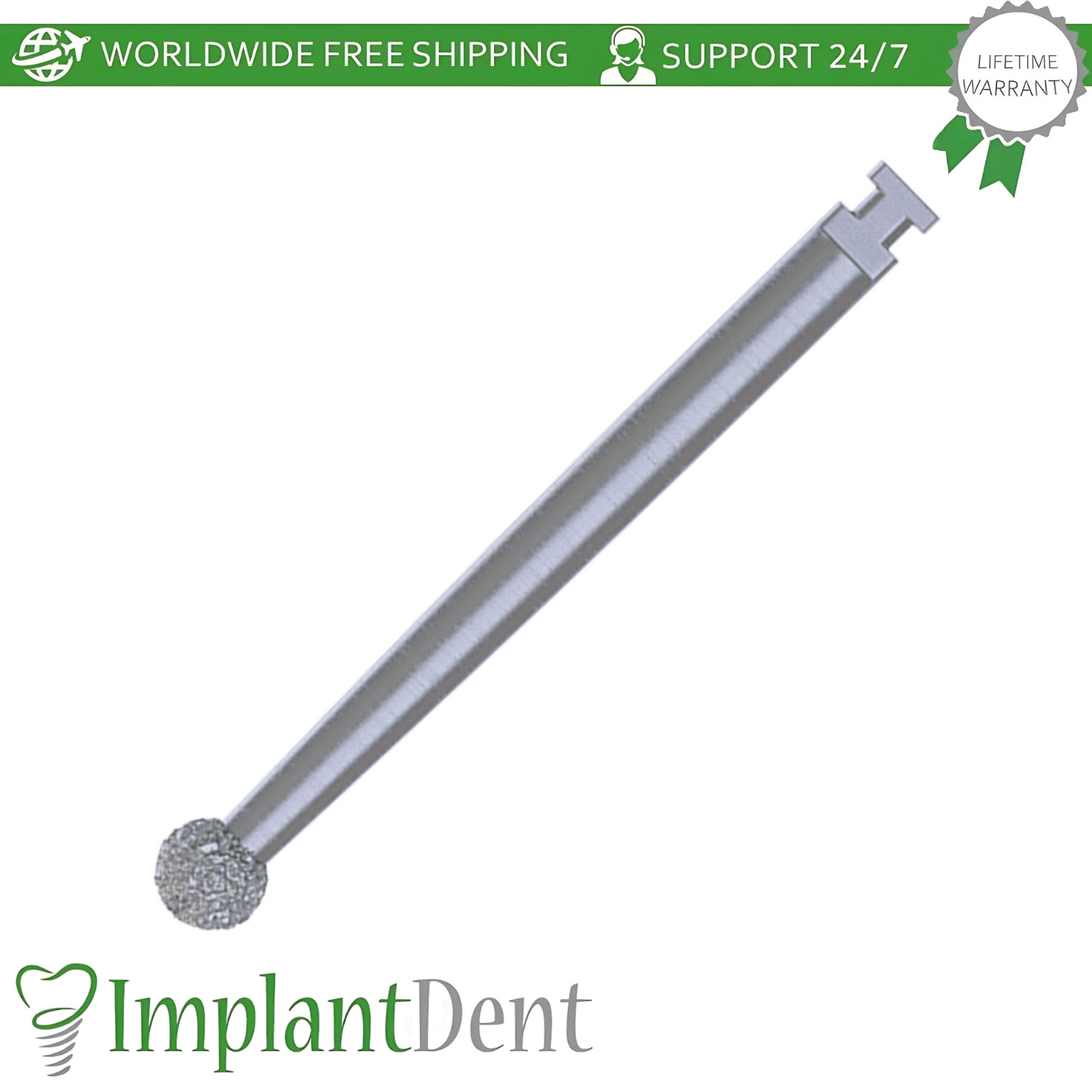 DegranuIation B0NE Dental Burs Kit Stainless Steel Multi-Task Dentistry Tool
