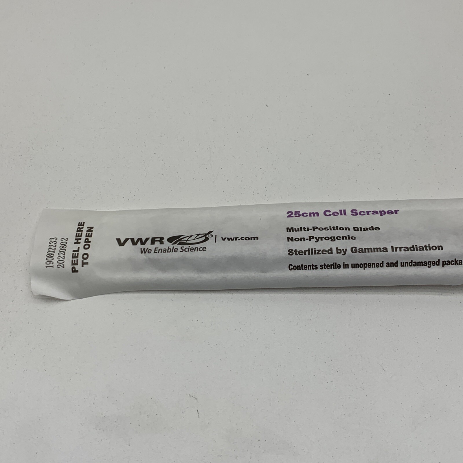 (100)VWR 734-2603 10062-906 Sterile 25cm Cell Scraper Lifter Blade EXPIRED 2022