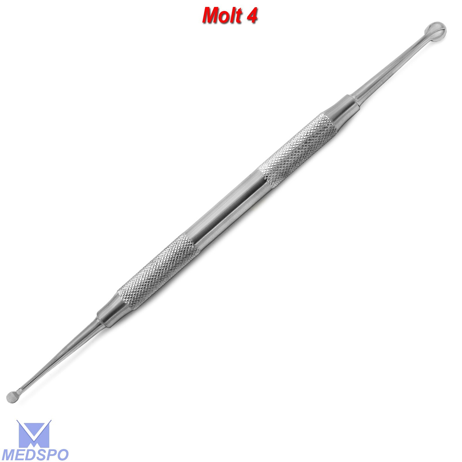 Periosteal Elevator Dental Surgical Implant Molt #4 Oral Surgery Bone Curette