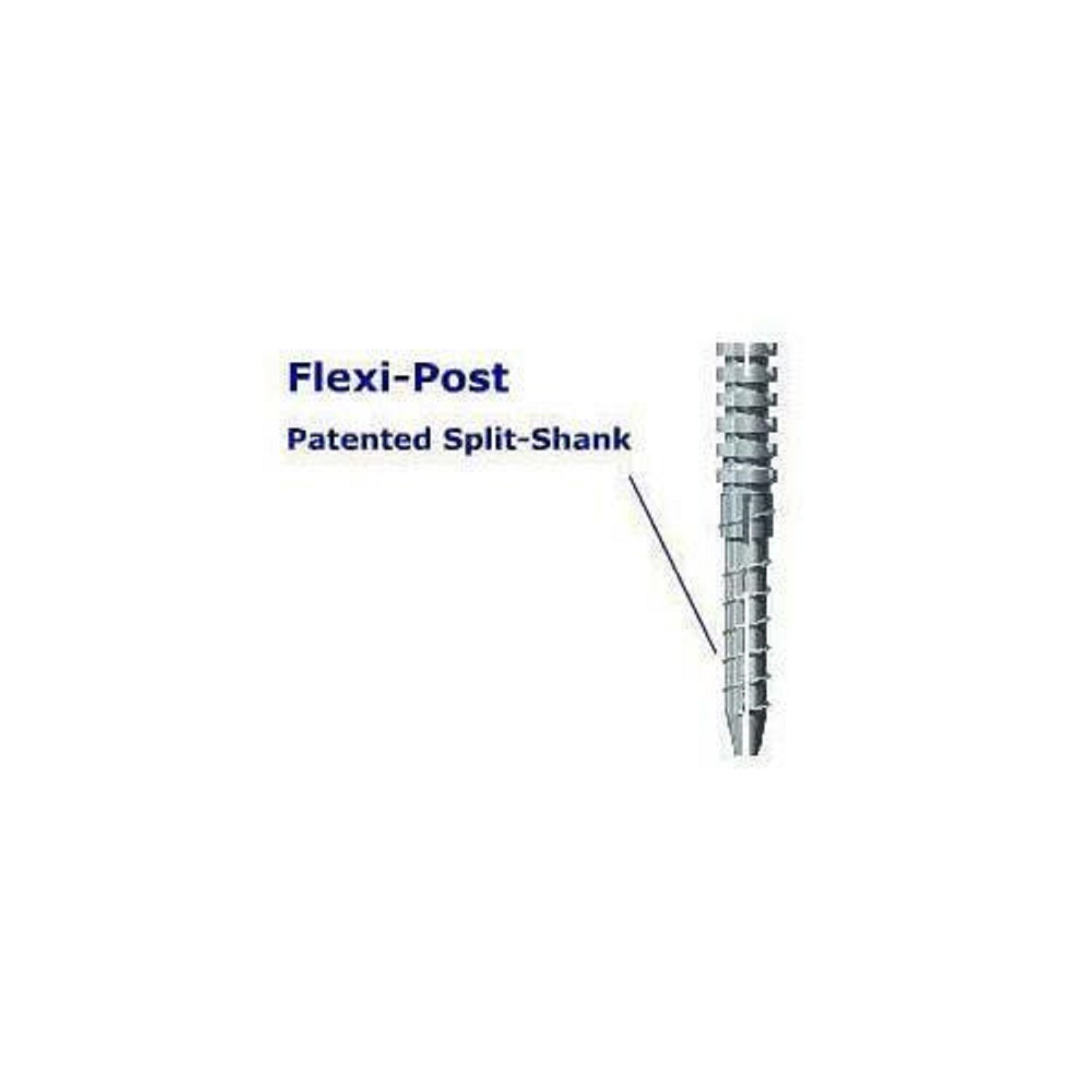 Flexi Post EDS SS Red #1 Stainless Steel Post Refill 30/Pk 140-01 Flexi-Post