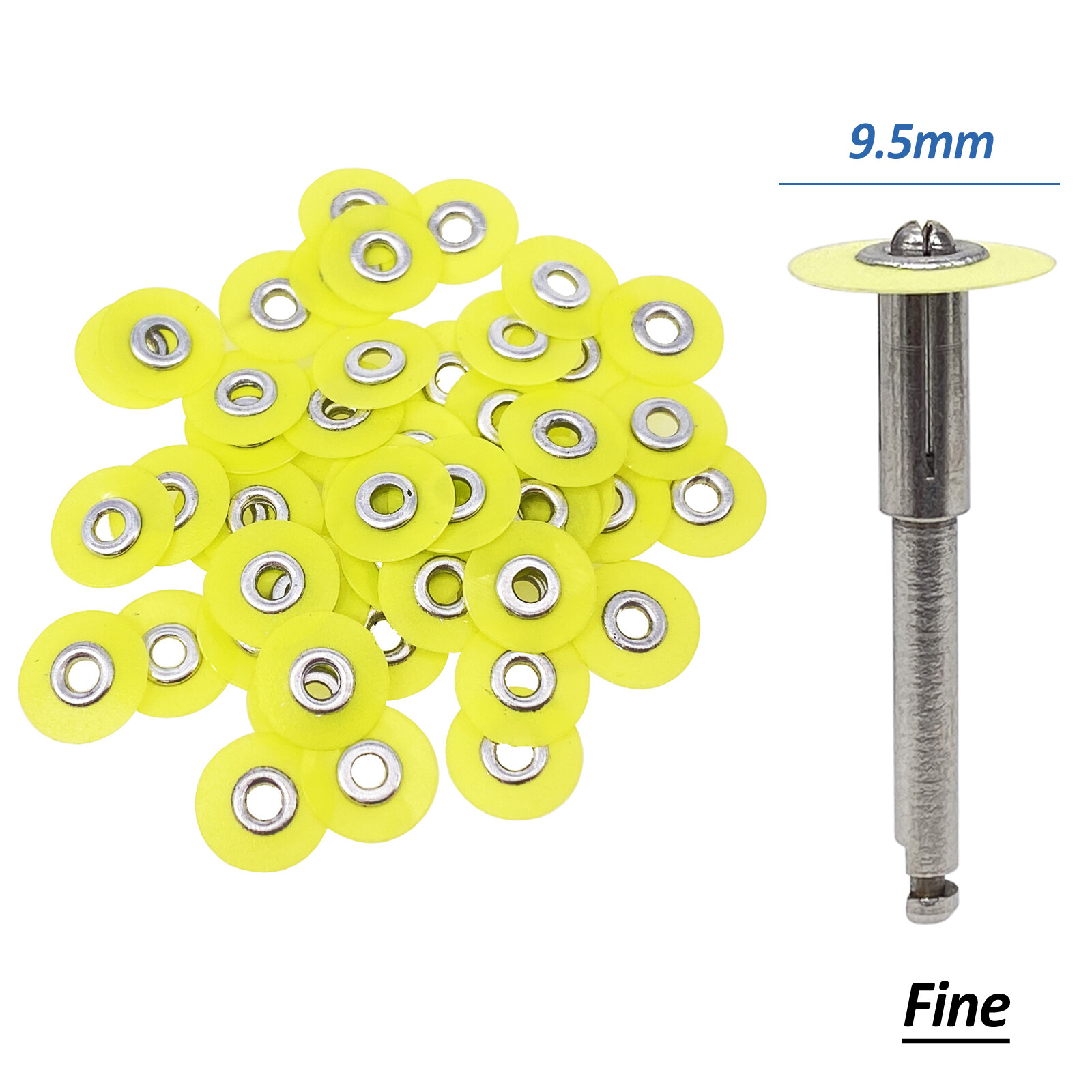 Dental Sof-Lex contouring polishing 2381 Pop-On discs 0.37″ 9.5mm or Mandrel