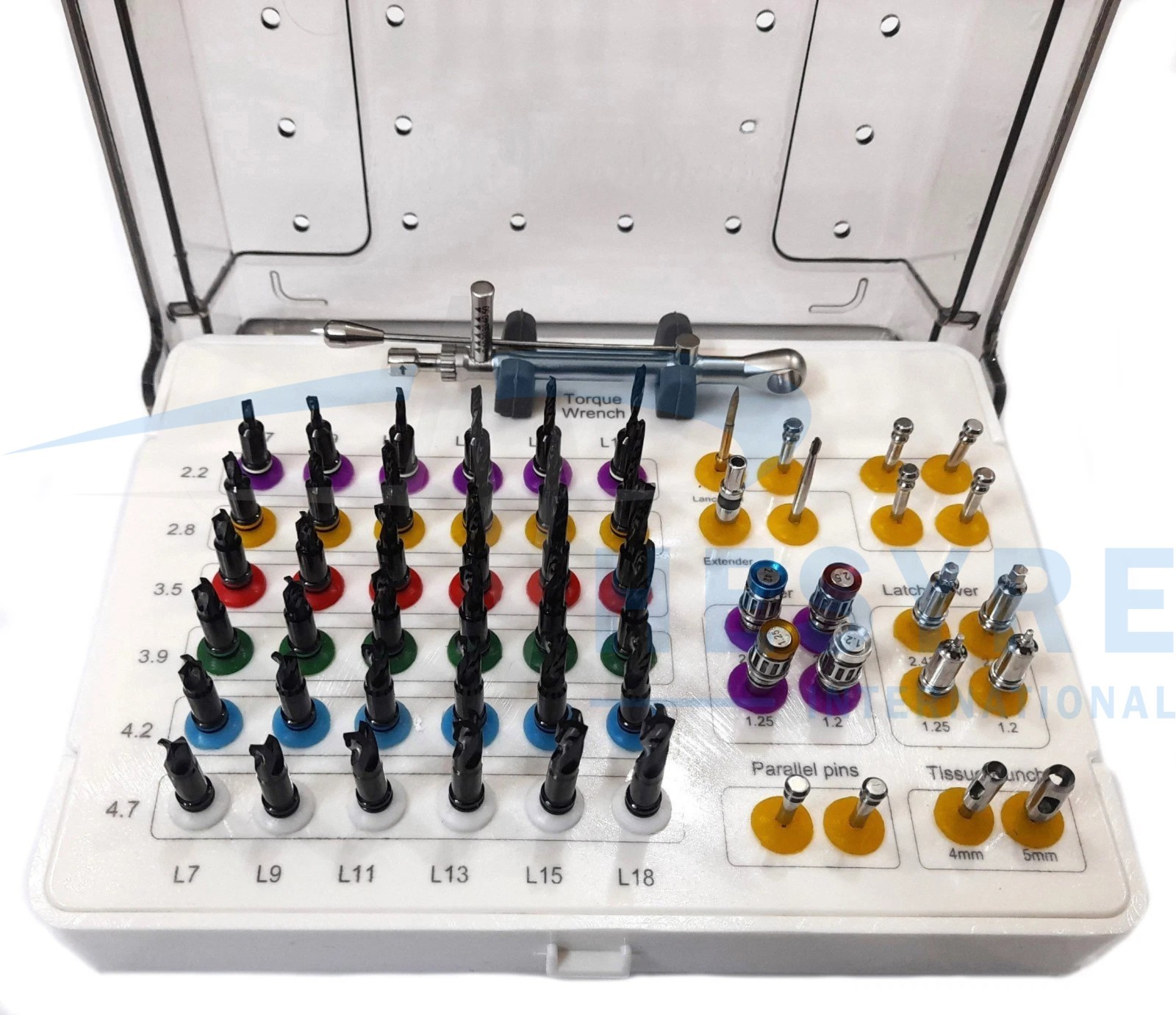 Fully Guided Drills Set Universal Dental Guide & Positioning Kit