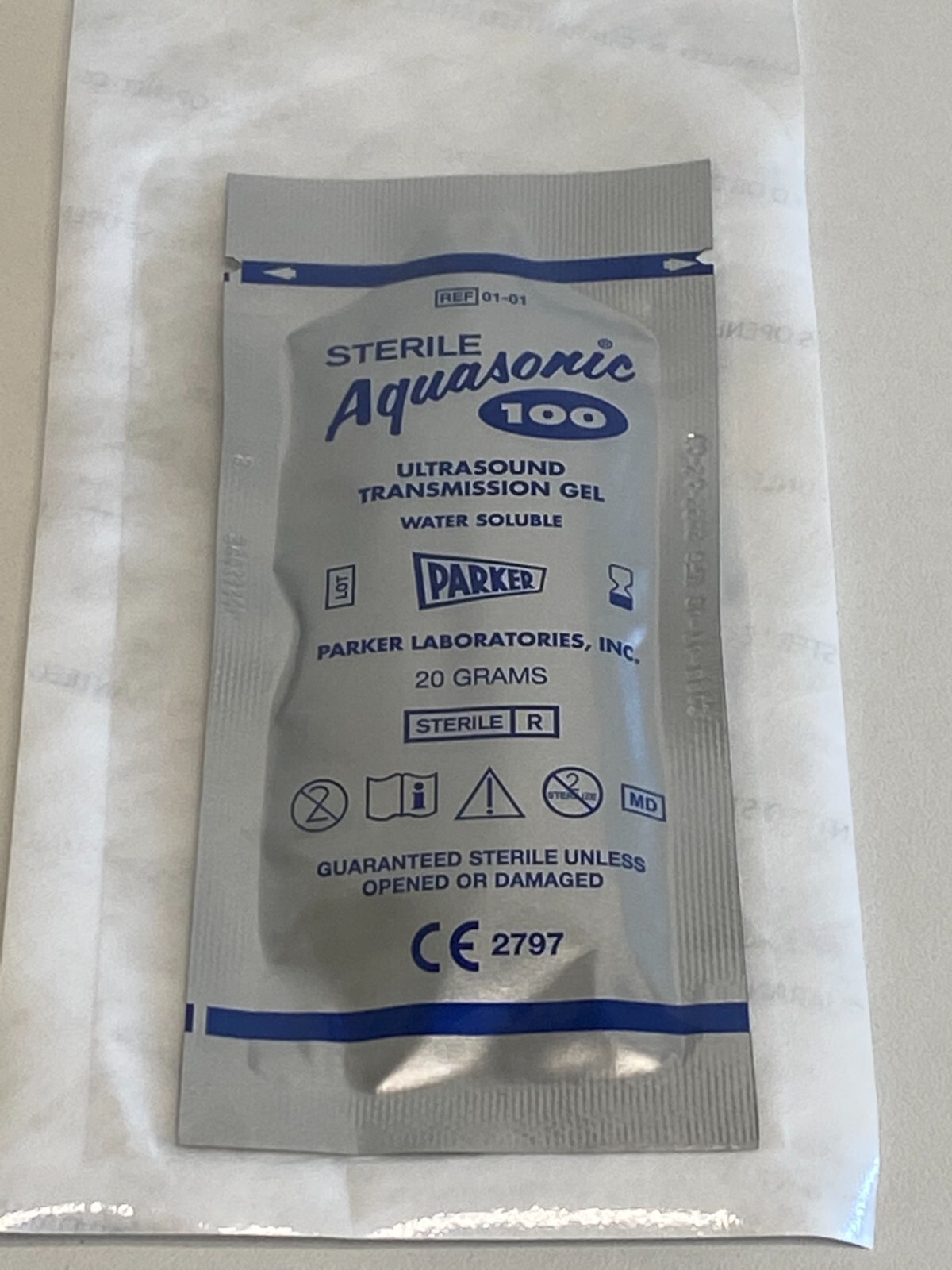 B39: Lot of 48 Parker 01-01 Aquasonic 100 Gel Exp. 07-2025