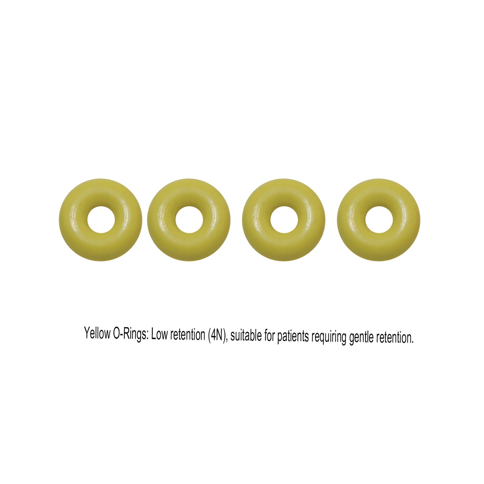 US Hiossen Osstem Implant O-Ring Caps Kit for Dental Ball Attachment Abutments