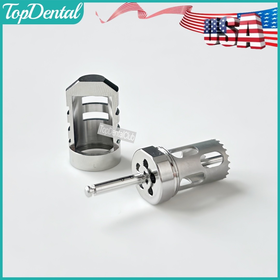 USA ⌀9.0 Dental SLT Half Moon Harvest Drill Semilunar Technique Bone Collector