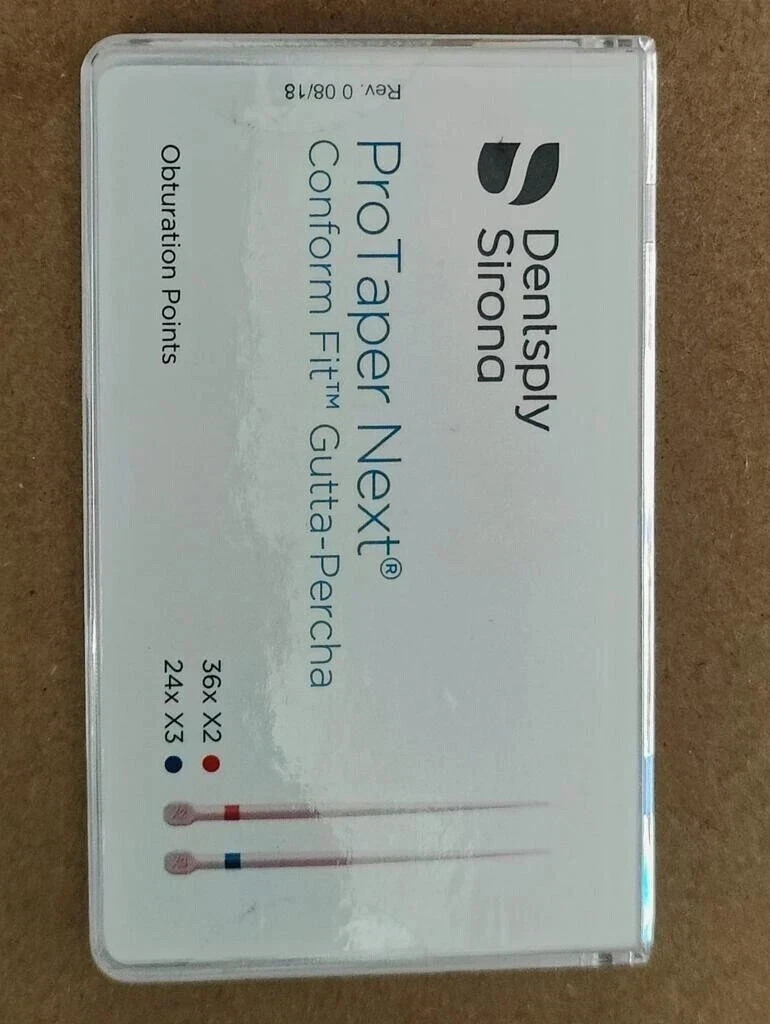 Protaper Next X2-X3 Gutta Percha Points Dentsply Tulsa Dental Root Canal Endo…