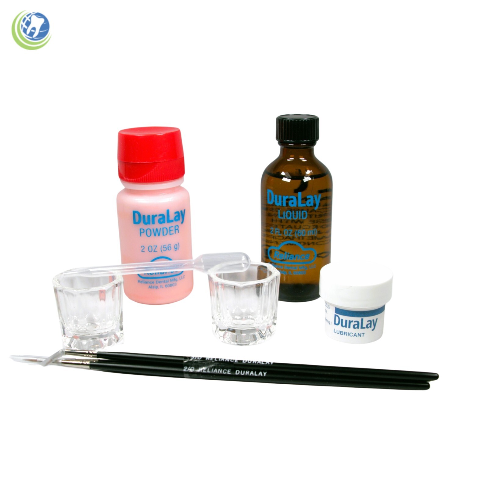 Dental DuraLay Inlay Pattern Resin Combination Kit Pink 2:2oz Laboratory