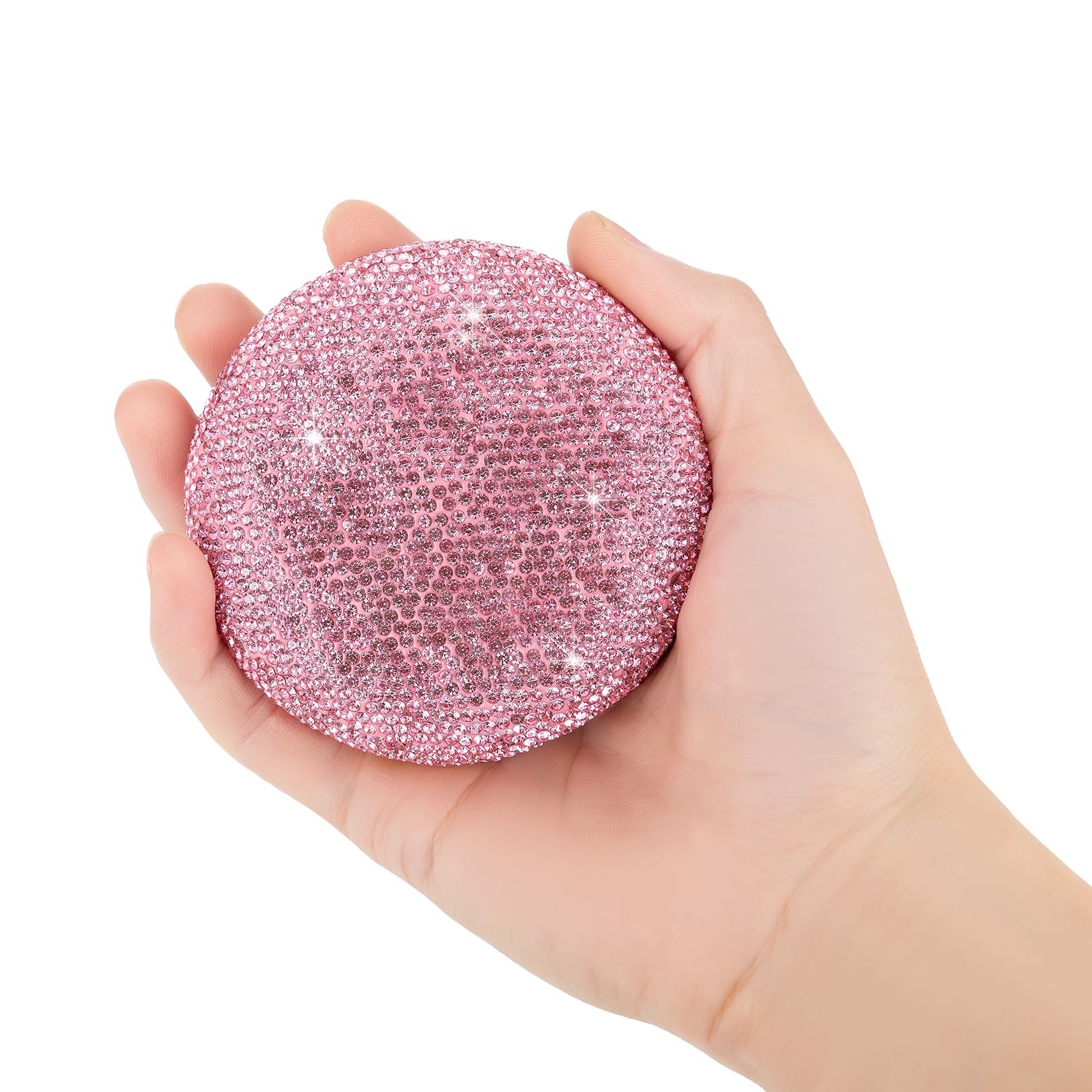 Veseek Retainer Holder Partial Denture Case Travel Container pink