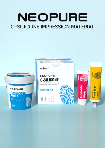 Orikam Neopure C-Silicone Rubber Based Impression Material Starter Kit Zeta Plus