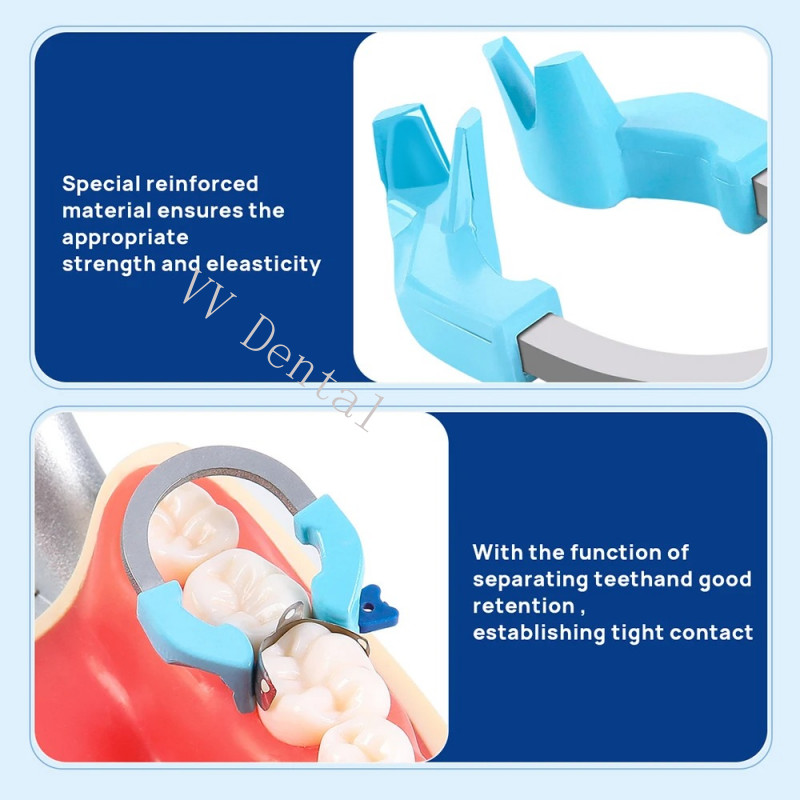 Dentist NITI Clamping Ring Dental Matrix Bands Ring Universal/Narrow/Deep Clamp