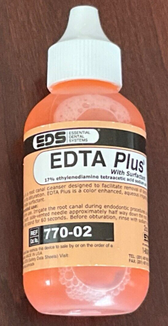EDS Essential Dental Systems EDTA Plus w/ Surfactant 17% 2oz Endodontics