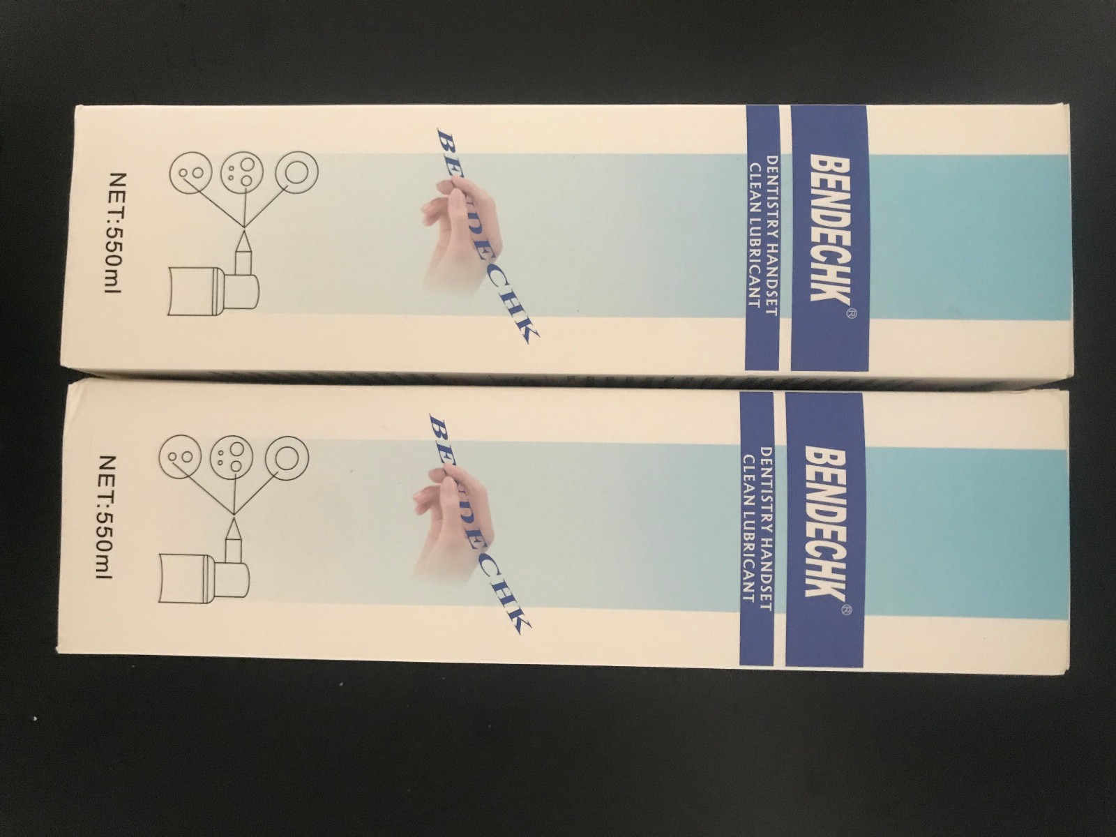 BENDECHK 2 PACK – Handpiece Lubricant Spray 550mL for KAVO MIDWEST NSK W/ Nozzle